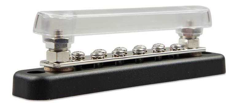 Busbar 150A 2P with 10 screws +cover