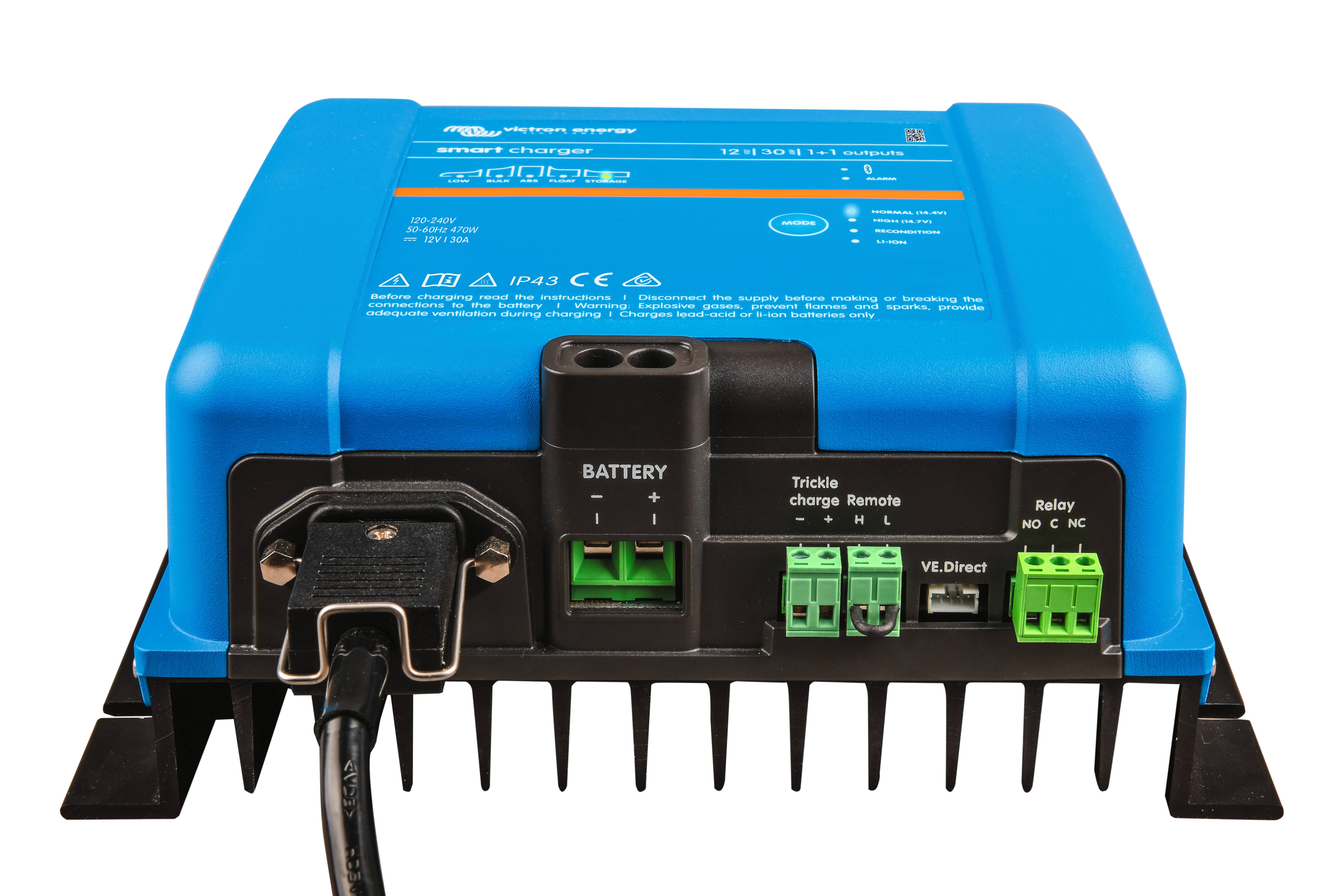 Smart IP43 Charger 12/50(1+1) 120-240V