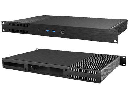 Akasa Galileo TU3 Plus Thin-ITX Gehäuse (für Intel LGA1700/1200/115X) [A-ITX54-M1B]