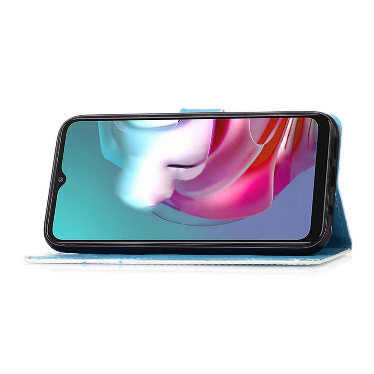 Für Motorola Moto G30 / G10 / G10 Power Kunstleder Handy Tasche Book Motiv 3 Schutz Hülle Case Cover Etui Neu