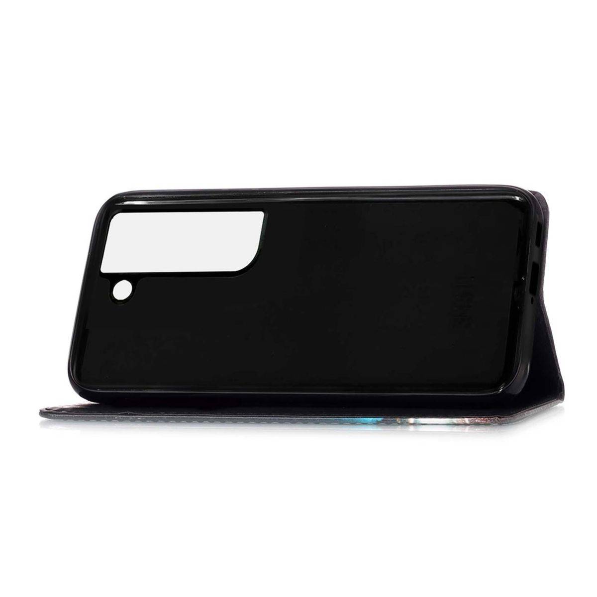 Für Samsung Galaxy S22 Plus 5G Kunstleder Handy Tasche Book Motiv 7 Schutz Hülle Case Cover Etui Neu