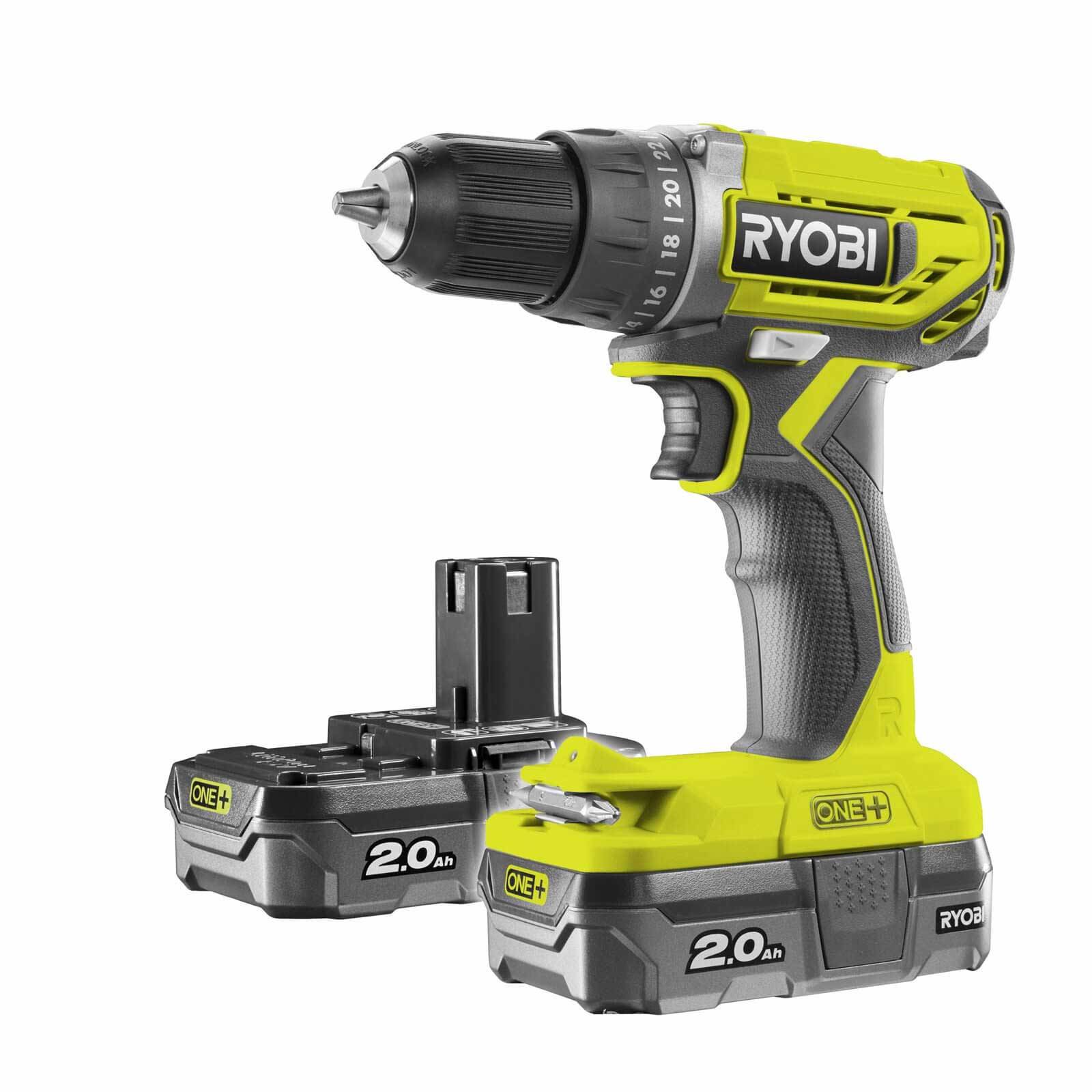 RYOBI Akku-Bohrschrauber R18DD2-220S ONE+ 18V