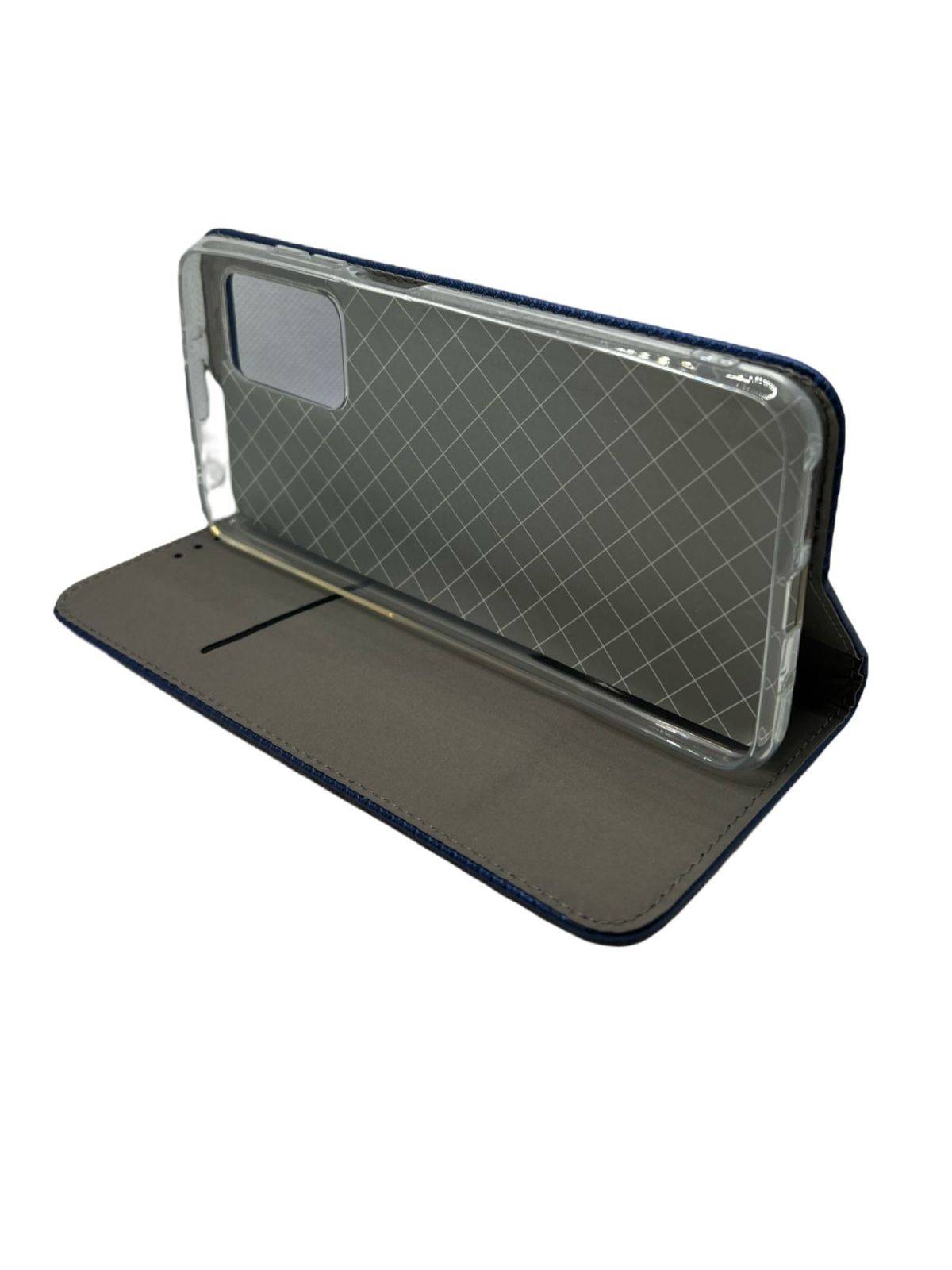 Smart Magnet kompatibel mit XIAOMI REDMI 10 2022 Handy Hülle Etui Schutzhülle mit Standfunktion, Kartenfach Blau