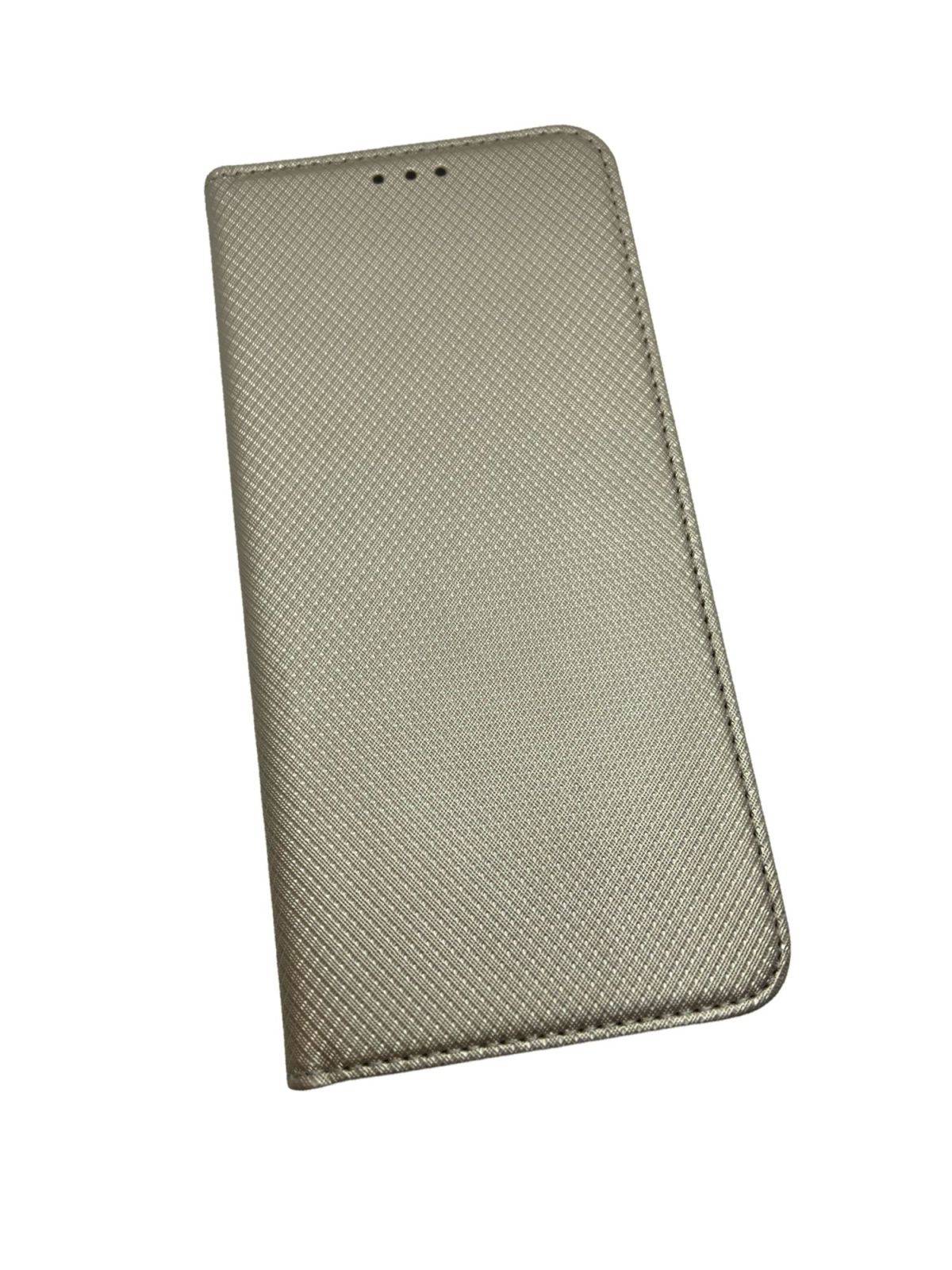 Smart Magnet kompatibel mit XIAOMI REDMI 10 2022 Handy Hülle Etui Schutzhülle mit Standfunktion, Kartenfach Gold