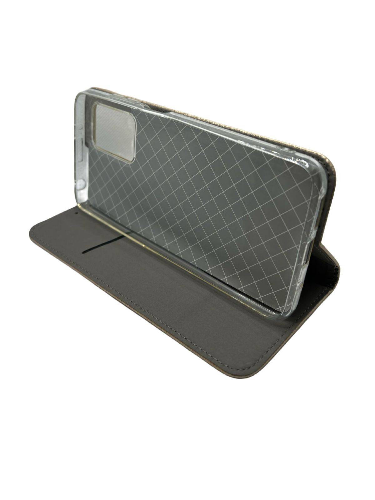 Smart Magnet kompatibel mit XIAOMI REDMI 10 2022 Handy Hülle Etui Schutzhülle mit Standfunktion, Kartenfach Gold