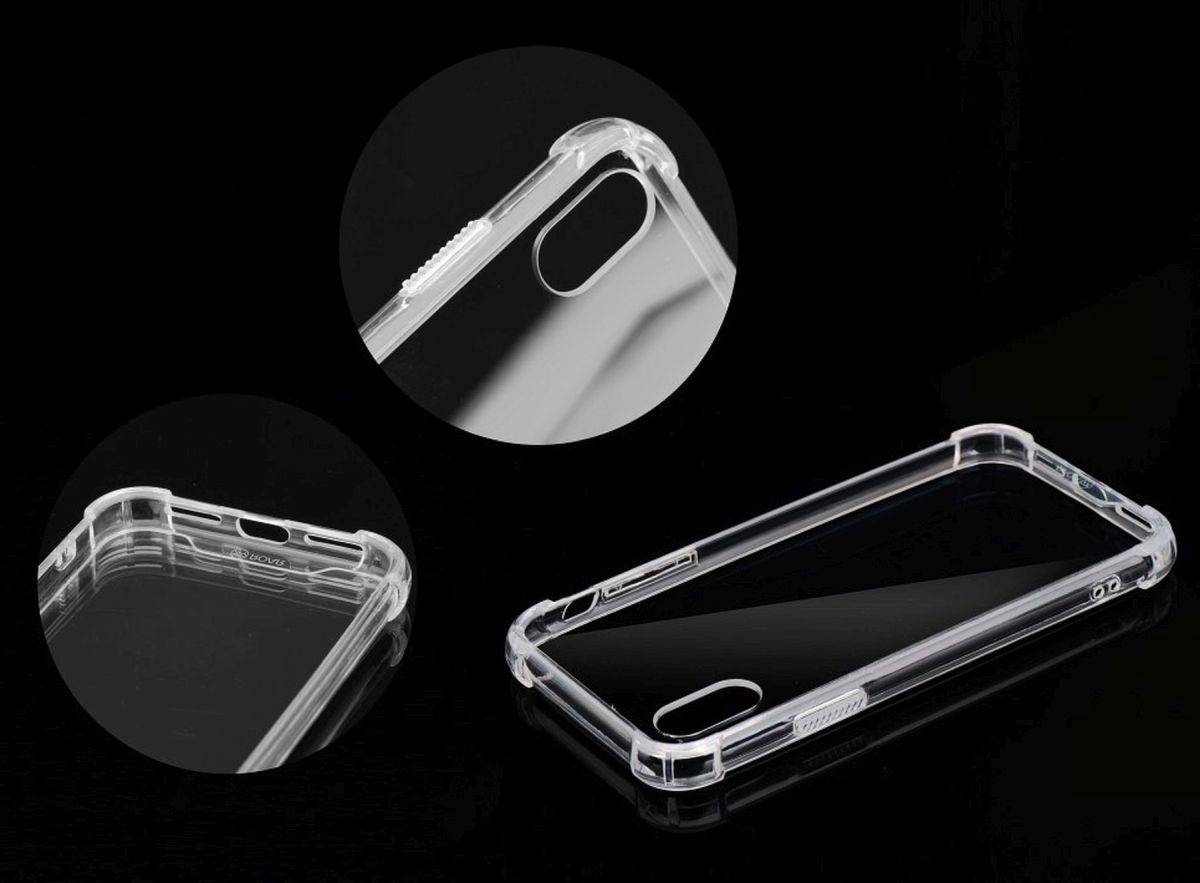 Bumper Roar Armor SchutzHülle kompatibel mit Realme 9 Pro Silikon Hülle Zubehör Tasche in Transparent