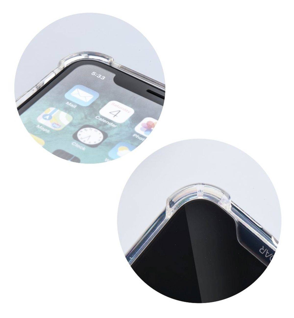 Bumper Roar Armor SchutzHülle kompatibel mit Realme 9 Pro Silikon Hülle Zubehör Tasche in Transparent