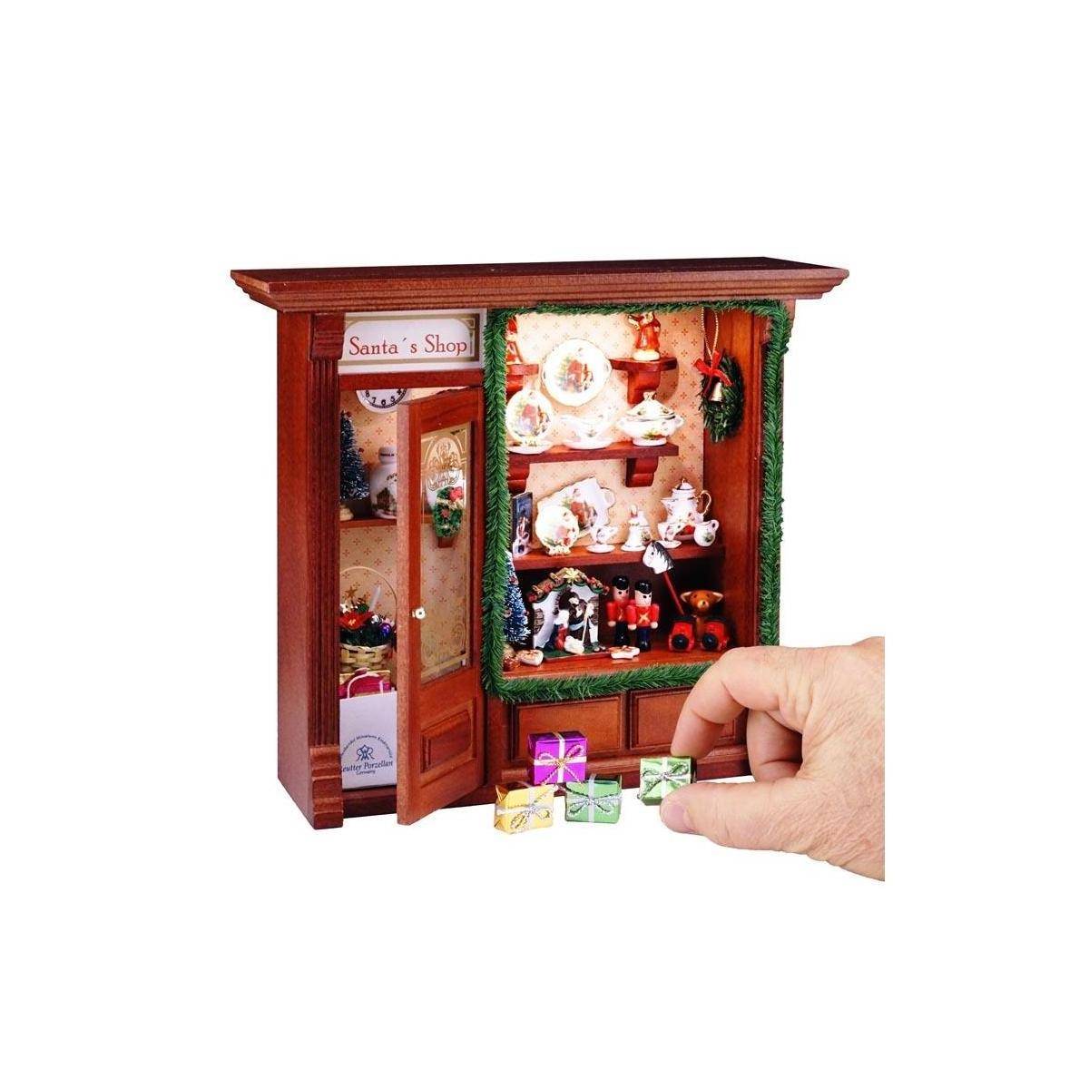 102.797/7 - Weihnachtsladen mit Beleuchtung - Schaufensterladenserie 797