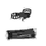 SoftTie Kabelbinder DL wiederverwendbar schwarz 10 Stück - Größe:11 x 260 mm