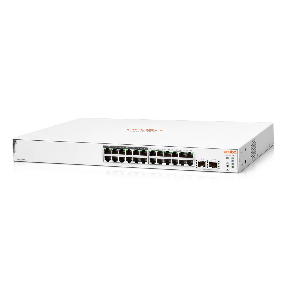 Instant On 1830 26-Port PoE+ Switch 24x Gigabit LAN, 2x SFP, PoE+ 195W