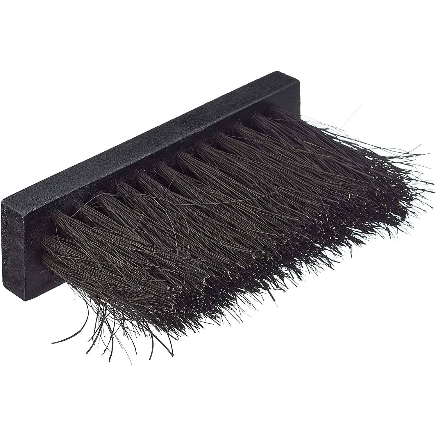 FIREFIX KB/01 Ersatzbesen / Kaminbesteck, Holz mit Kokosbesatz, 13,5 cm, schwarz