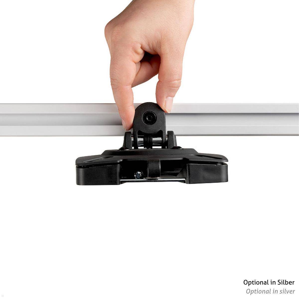 Novus Clu Plus X3 C Monitorhalterung für 3 Monitore (993+2018+000), schwarz