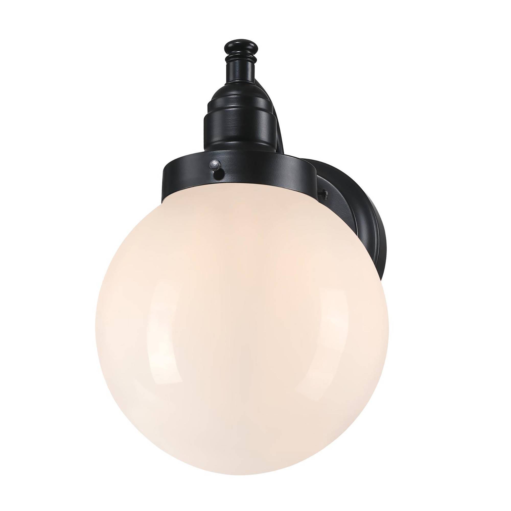 Außen Wandleuchte Eddystone Kugel Opal Einflammig