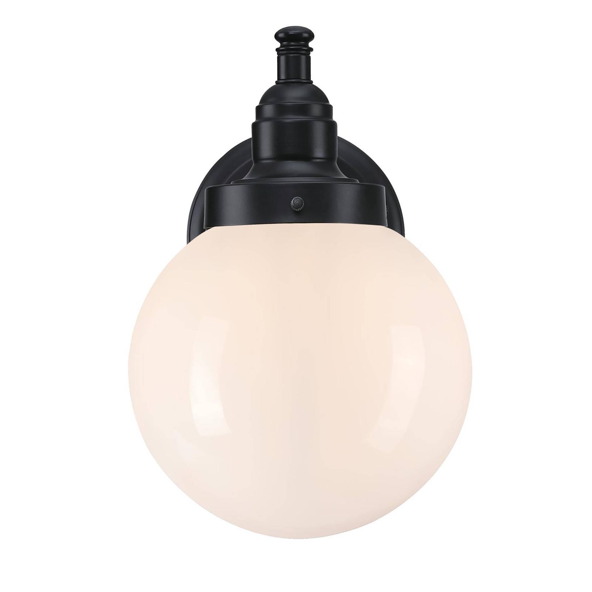 Außen Wandleuchte Eddystone Kugel Opal Einflammig