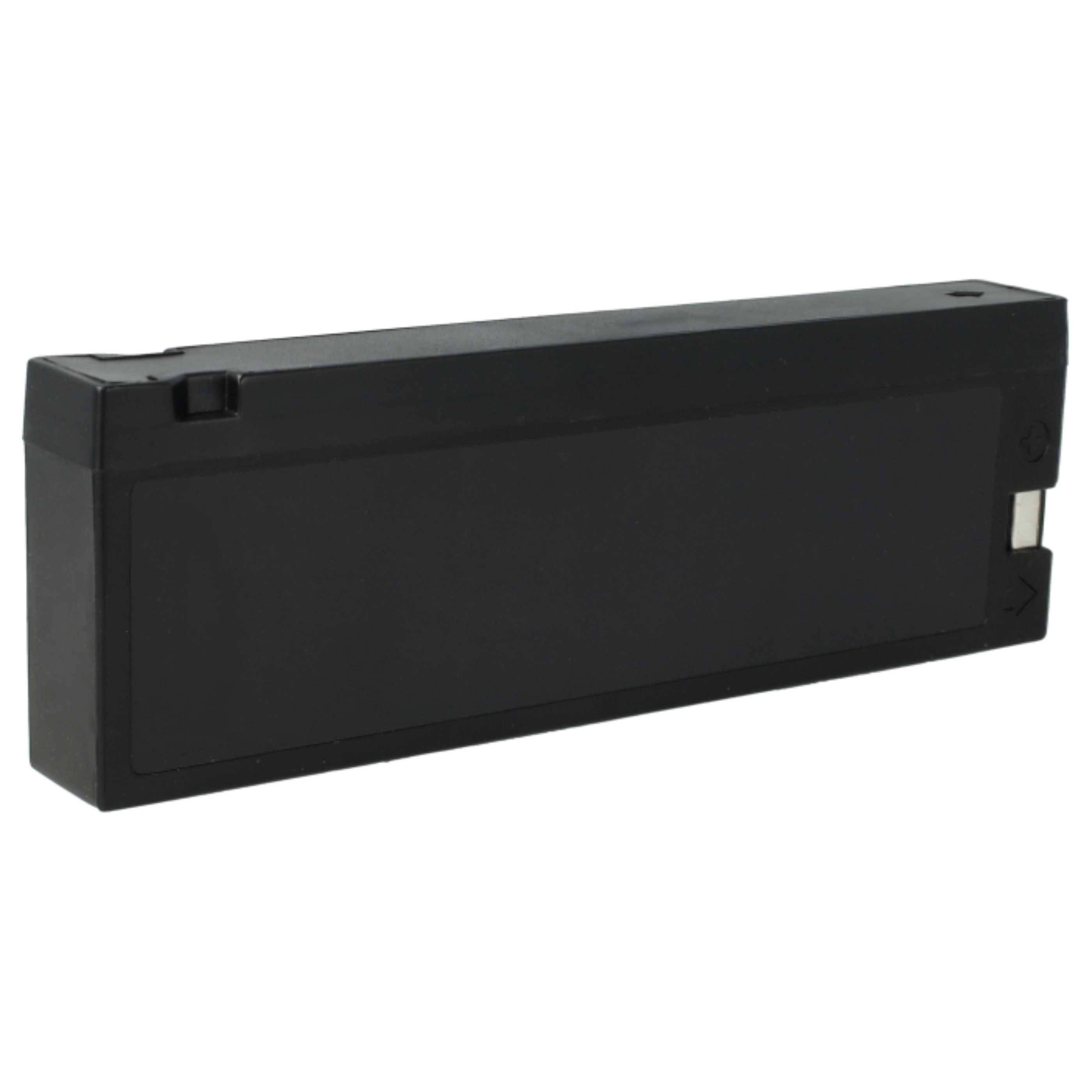 vhbw Akku kompatibel mit Nihon Kohden ECG-9022, ECG-9020P, ECG-9130, ECG-9122P, ECG-9120, ECG-9050 Medizintechnik (2300 mAh, 12 V, AGM)