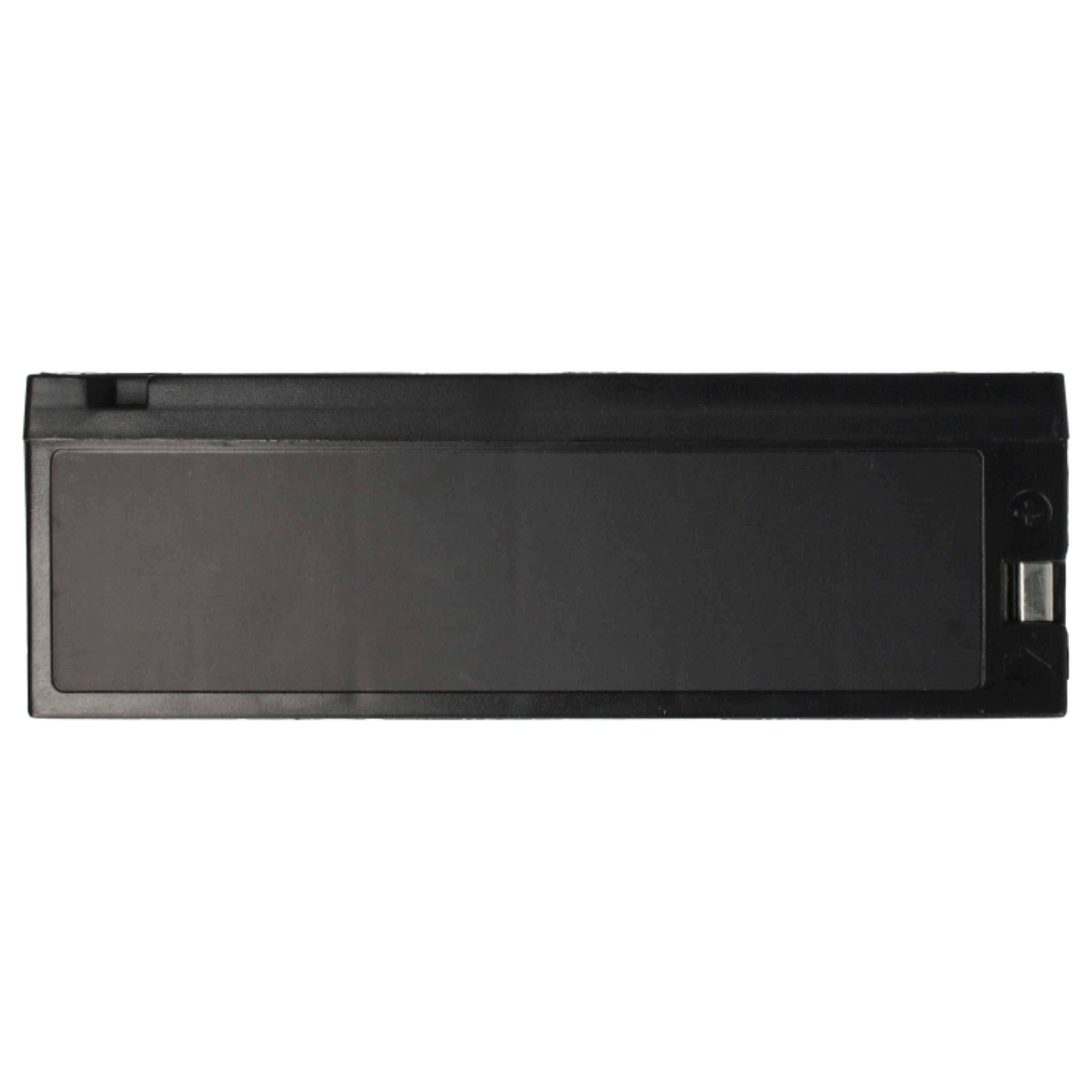 vhbw Akku kompatibel mit Nihon Kohden ECG-9022, ECG-9020P, ECG-9130, ECG-9122P, ECG-9120, ECG-9050 Medizintechnik (2300 mAh, 12 V, AGM)