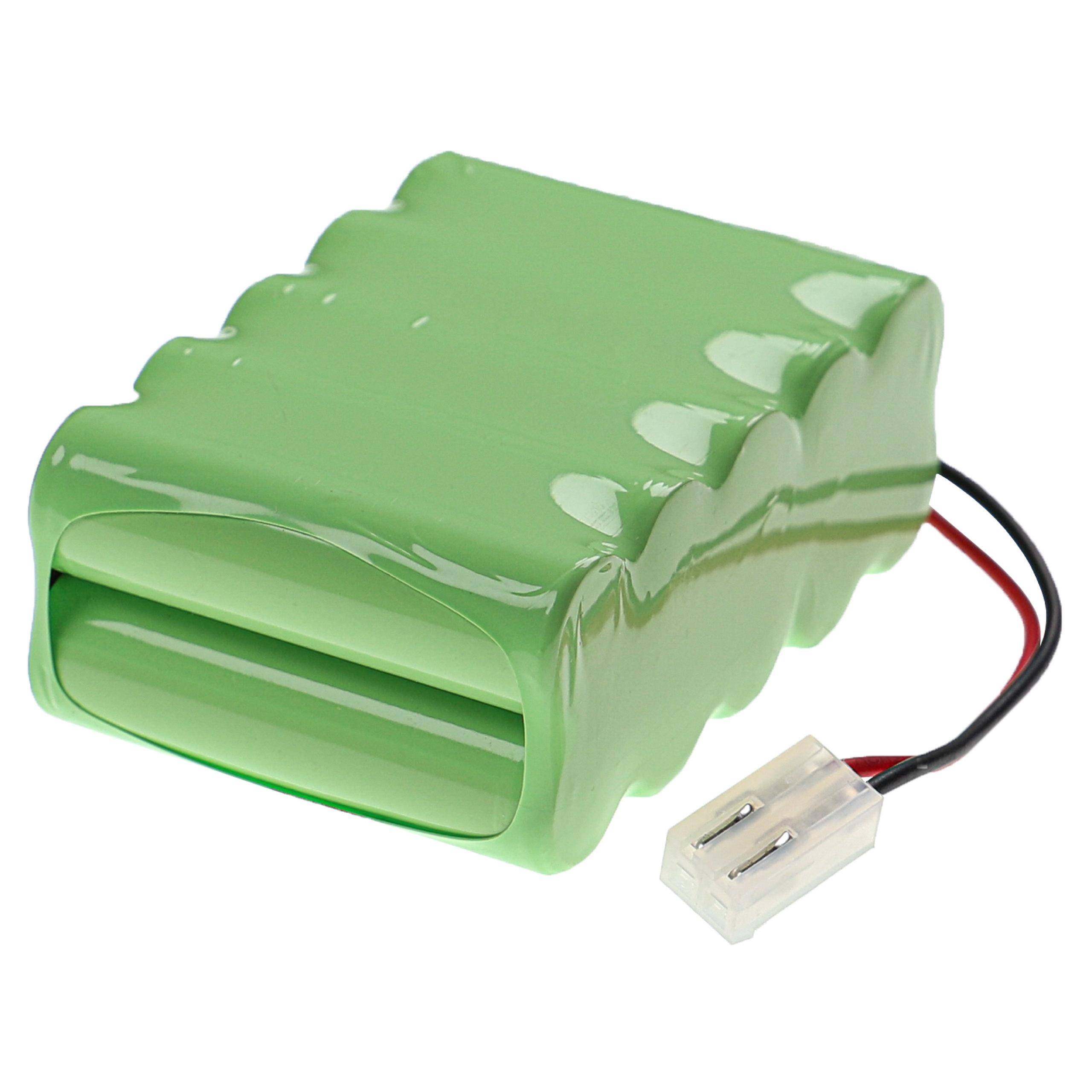 vhbw Akku kompatibel mit Cardioline AR1200, AR1200 View FC1400, AR1200 ADV Medizintechnik (2000 mAh, 12 V, NiMH)