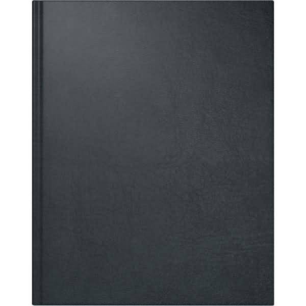 Buchkalender Managerkalender TM 20,5x26cm 1 Woche/2 Seiten Kunstleder schwarz 2023