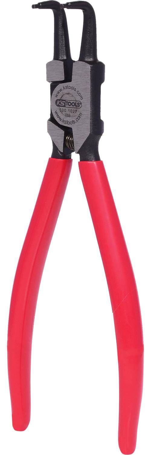 KS TOOLS Auen-Sicherungszange, abgewinkelt, 230mm