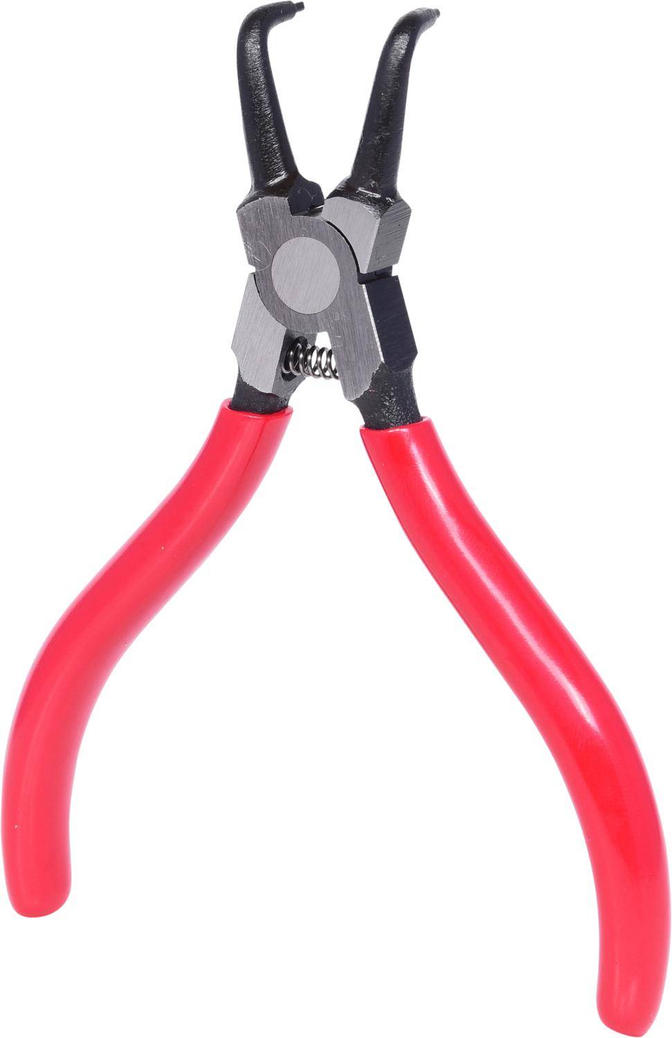 KS TOOLS Sicherungszange fr Innensicherungsringe, abgewinkelt, 130mm