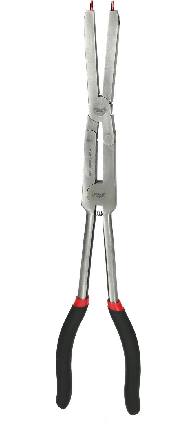 KS TOOLS Doppelgelenk-Sicherungszange fr Auensicherungsringe mit