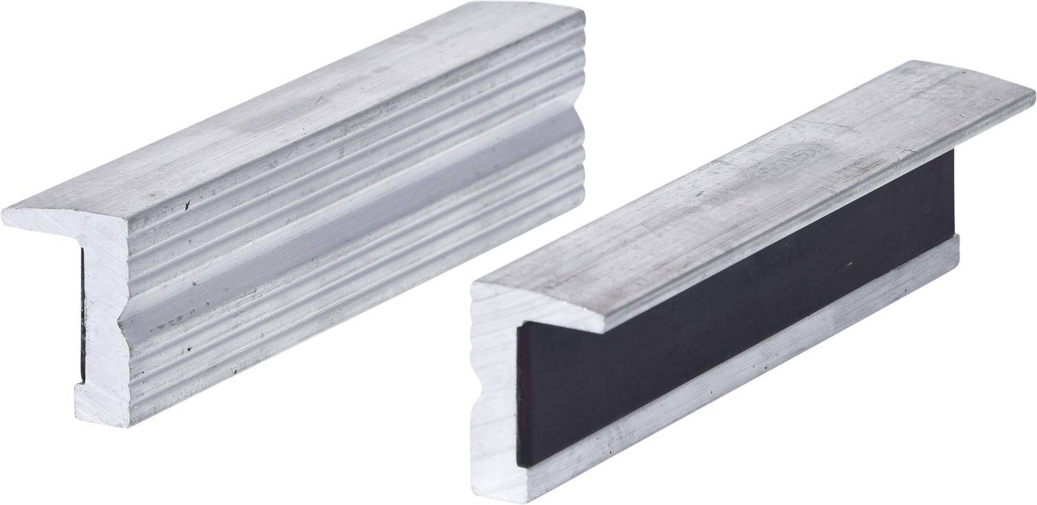 KS TOOLS Alu-Schraubstock-Schonbacken,Struktur,120mm