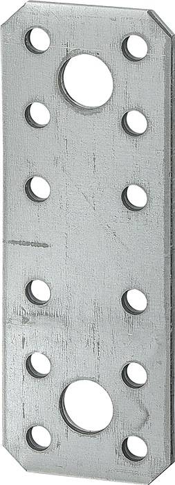 Flachverb.L.136mm B.55mm S.2,5mm STA sendzimir verz.VORMANN