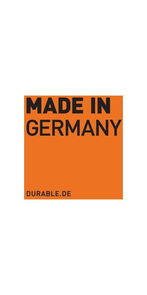 DURABLE Tischnamensschild 297 x 105/210 mm (B x H) PVC-Hartfolie