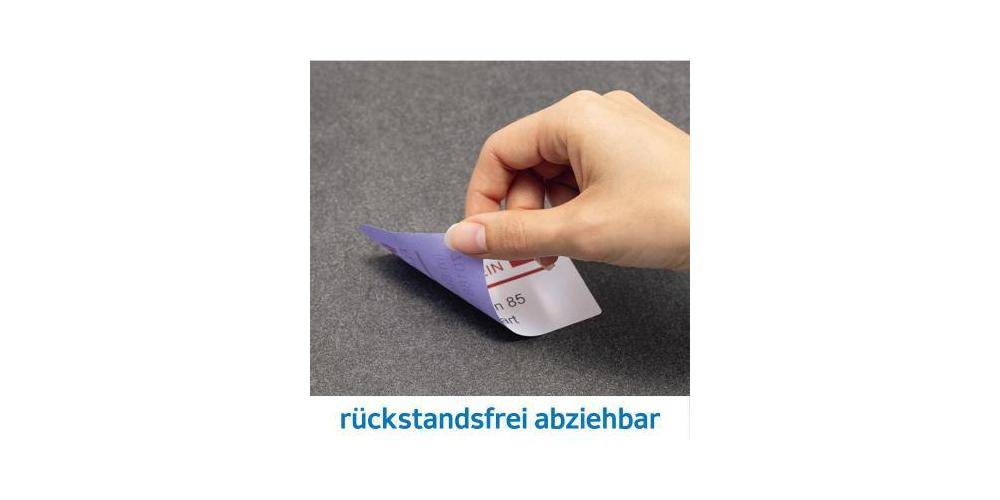 HERMA Haftetikett 35,6 x 16,9 mm (B x H) wieder ablsbar Papier wei