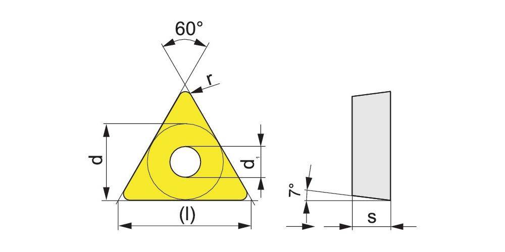 PROMAT Wendeschneidplatte TCMT16T304-F PMK35 Bearbeitung Schlicht
