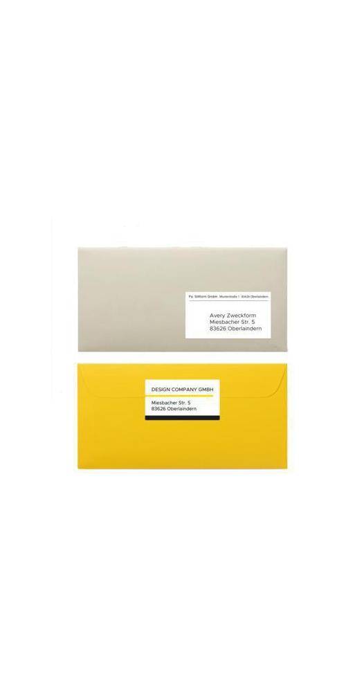 AVERY Zweckform Universaletikett ultragrip 97 x 42,3 mm (B x H) nicht