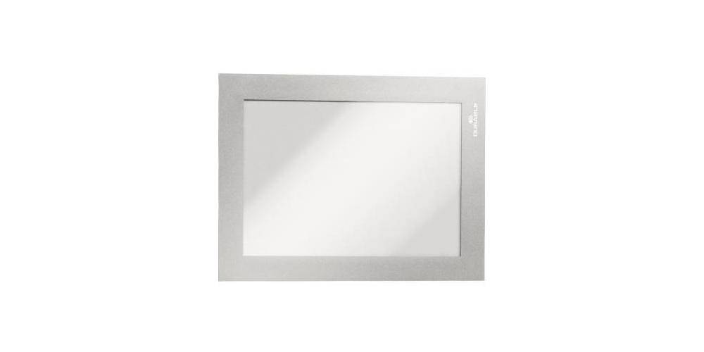 DURABLE Magnetrahmen DURAFRAME DIN A6 silber 2 St./Pack.
