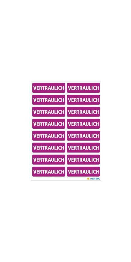 HERMA Hinweisetikett HOME 40 x 12 mm (B x H) Papier lila 320