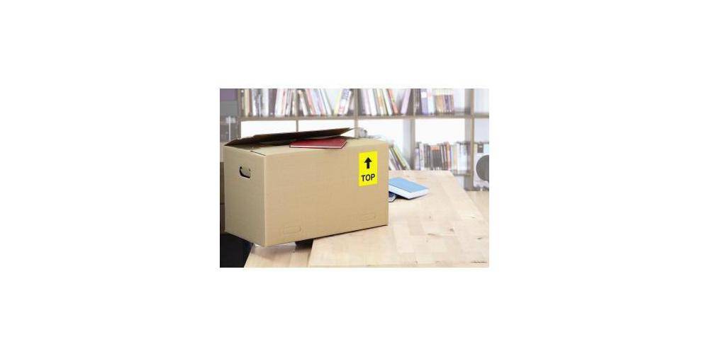 HERMA Folienetikett 99,1 x 42,3 mm (B x H) gelb 300 Etik./Pack.