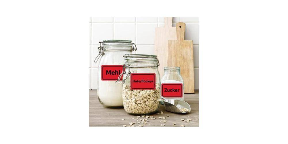 AVERY Zweckform Neonetikett 63,5 x 29,6 mm (B x H) wieder ablösbar