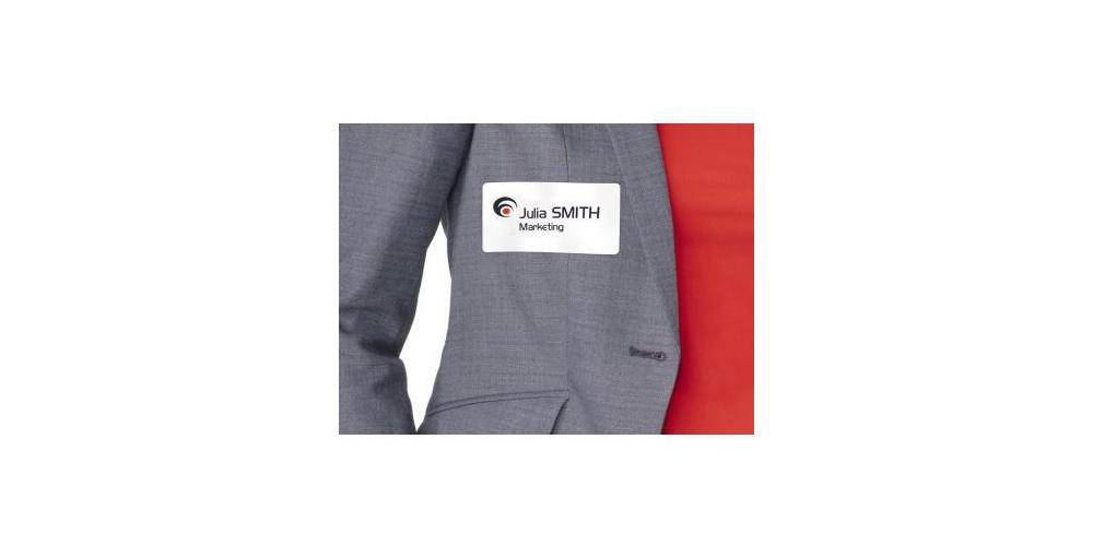 AVERY Zweckform Namensetikett 88,9 x 31 mm (B x H) Acetatseide wei