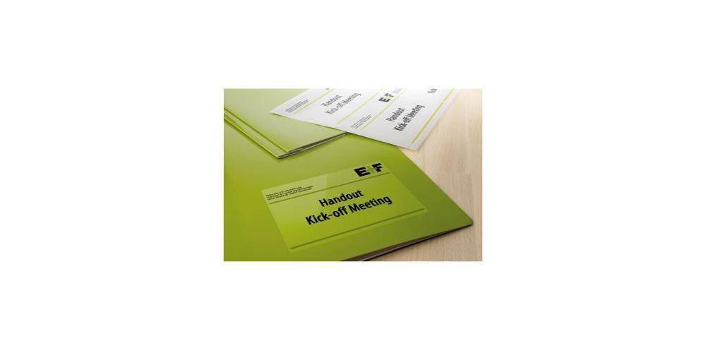 HERMA Folienetikett SPECIAL 63,5 x 38,1 mm (B x H) transparent 525