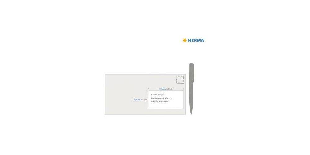 HERMA Folienetikett SPECIAL 96 x 50,8 mm (B x H) transparent 250