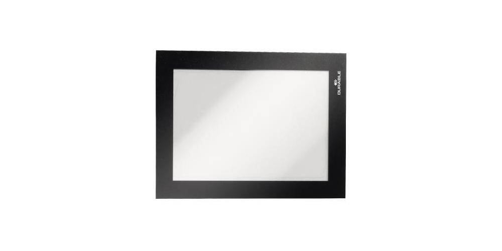 DURABLE Magnetrahmen DURAFRAME® DIN A6 schwarz 2 St./Pack.