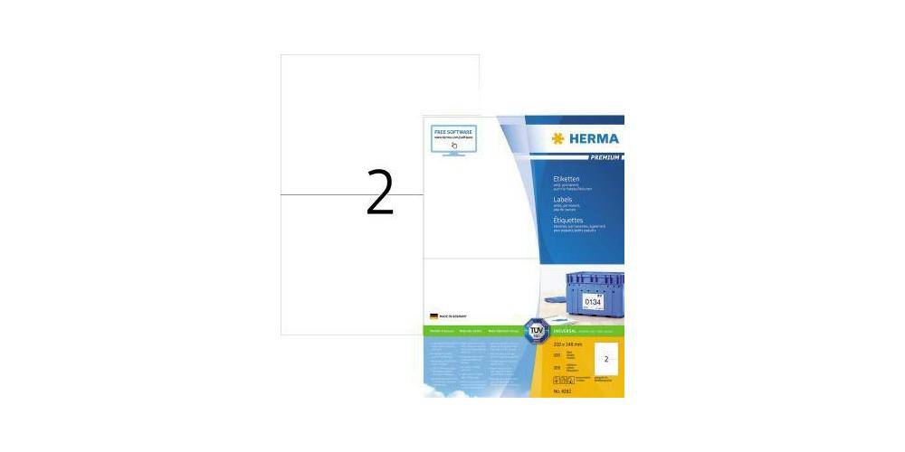 HERMA Universaletikett PREMIUM 210 x 148 mm (B x H) nicht wieder