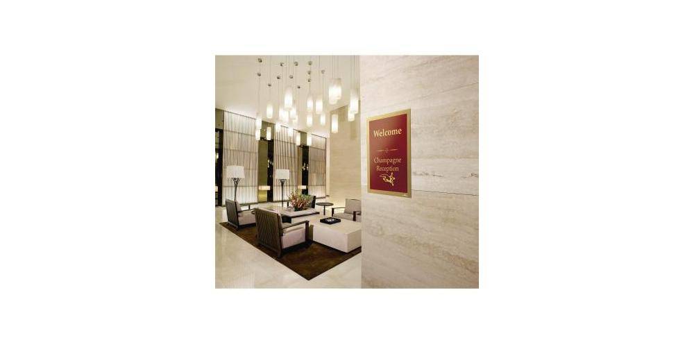 DURABLE Magnetrahmen DURAFRAME® DIN A4 PVC gold 2 St./Pack.