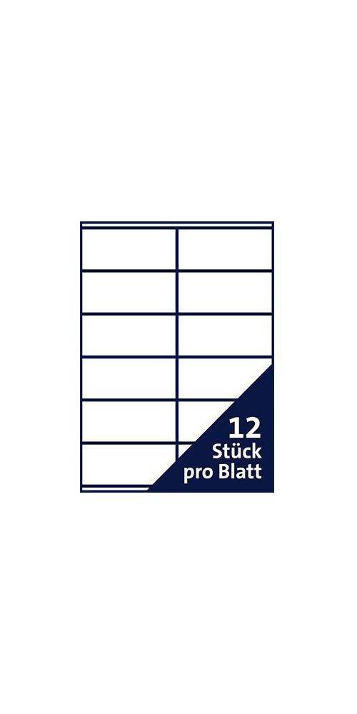 Soennecken Universaletikett 105 x 48 mm (B x H) nicht wieder ablsbar