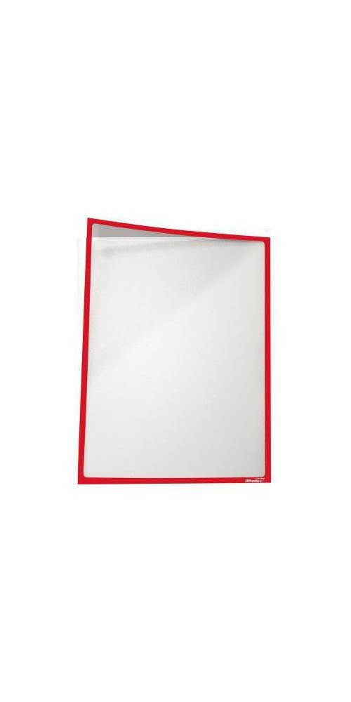 Ultradex Magnetrahmen DIN A4 PET rot 5 St./Pack. DIN A4 PET rot 5