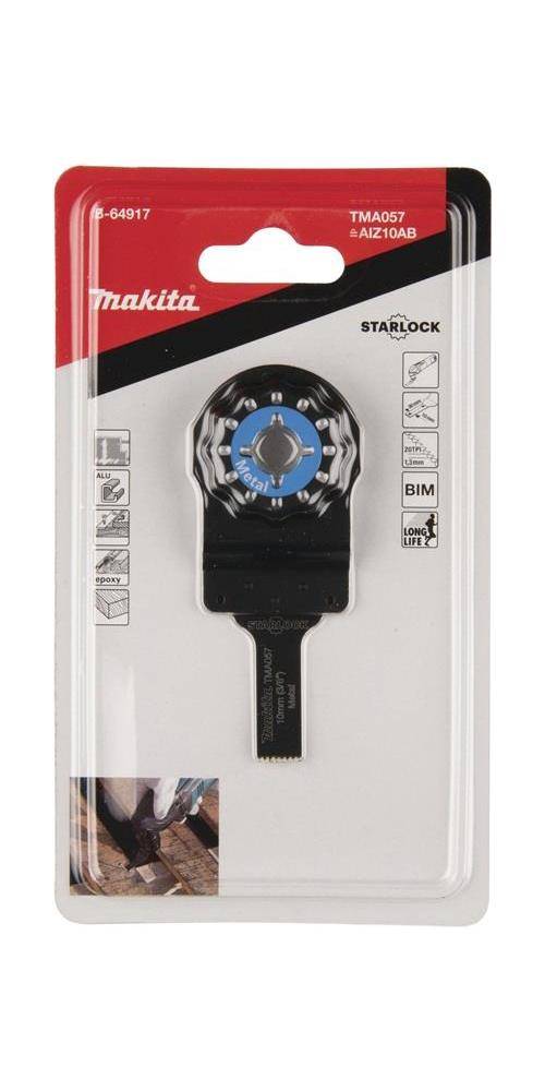 makita Tauchsgeblatt B-64917 B.10mm L.20mm BIM 20Zhne/Zoll,