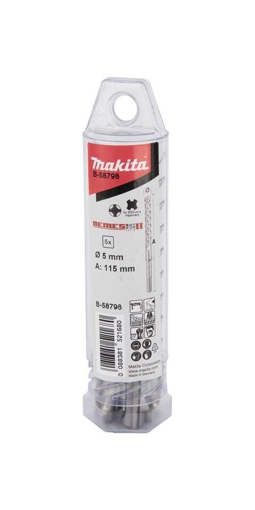 makita Hammerbohrer NEMESIS2 B-58796 D.5mm L.115mm SDS-Plus