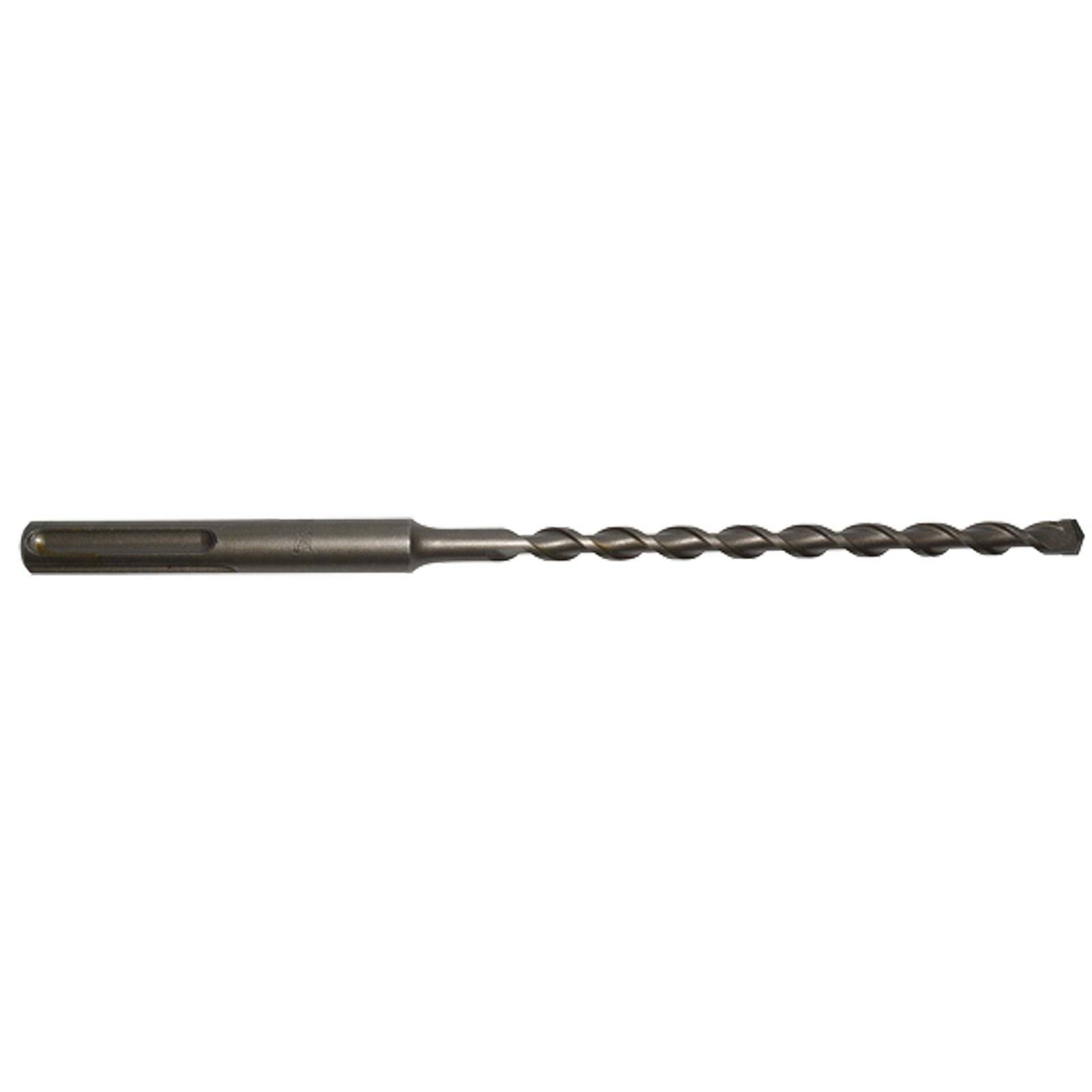 Ein langer, metallischer Bohrer mit einer Spiralform und einem zylindrischen Schaft, der für die Verwendung in Bohrmaschinen zum Bohren von Löchern in verschiedenen Materialien bestimmt ist.