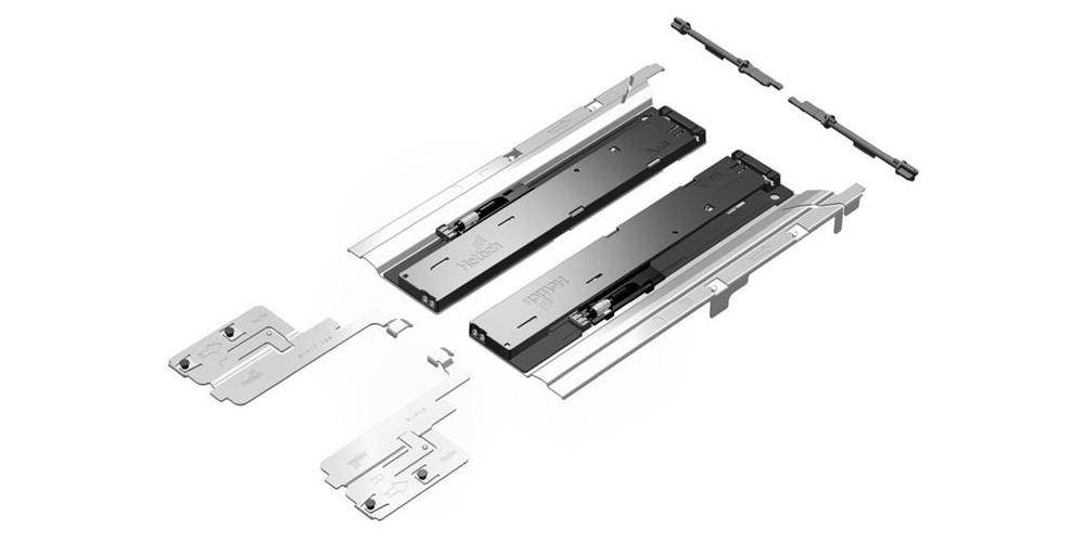 Hettich Öffnungssystem Push to open Silent für ArciTech Kunststoff /