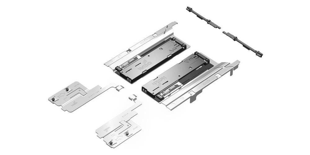 Hettich Öffnungssystem Push to open Silent für ArciTech Kunststoff /