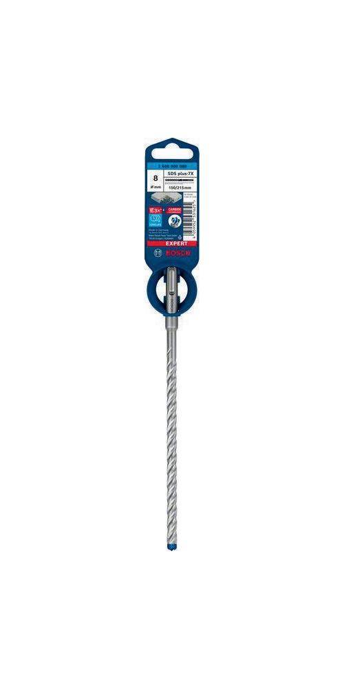 Bosch Hammerbohrer Expert SDS-7X Ø 8,0 mm Arbeits-L.150 mm L.215 mm