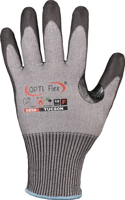 Schnittschutzhandschuhe TUCSON Gr.9 grau/schwarz EN388/EN420 PSA II OPTIFLEX